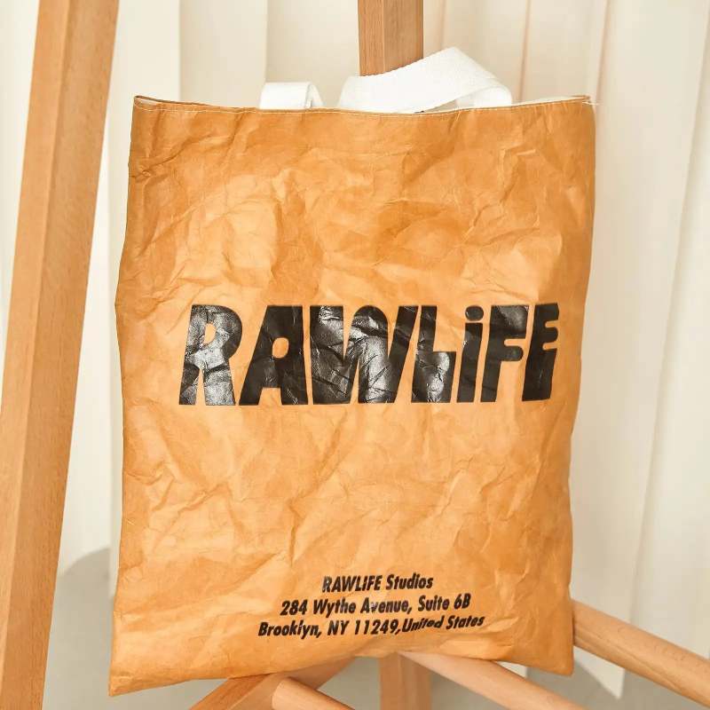 Custom Tyvek Shopping Tote Bags-SPU RacetopPrint