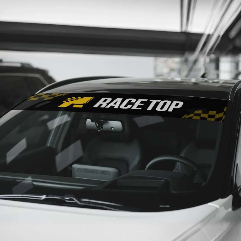 Custom Windshield Decals-SPU RacetopPrint