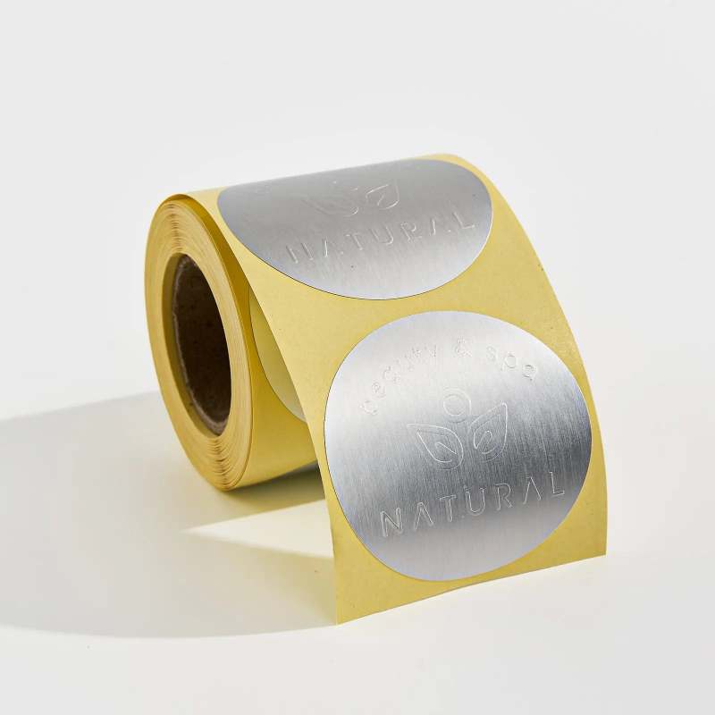 Embossed Foil Labels-SPU RacetopPrint