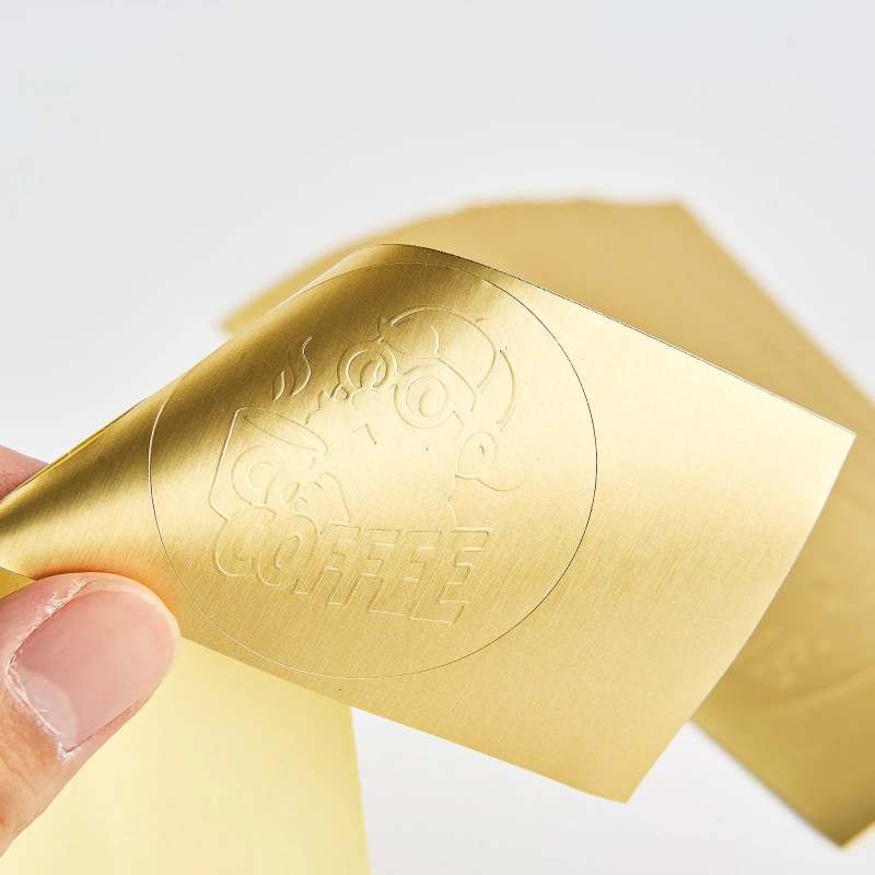 Embossed Foil Labels-SPU RacetopPrint