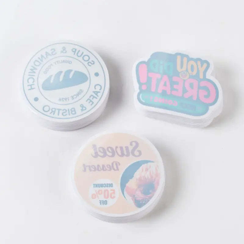 Front Adhesive Stickers - RACETOP