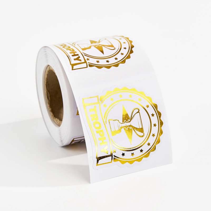 Foil Stamped Labels-SPU RacetopPrint