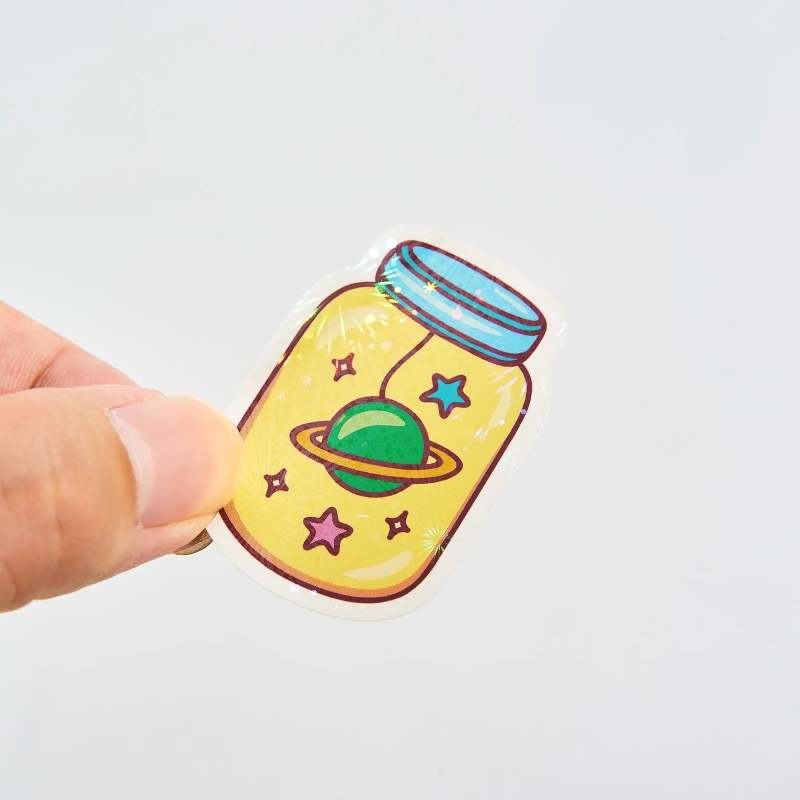 Holographic Fireworks Sticker Sheets-SPU RacetopPrint