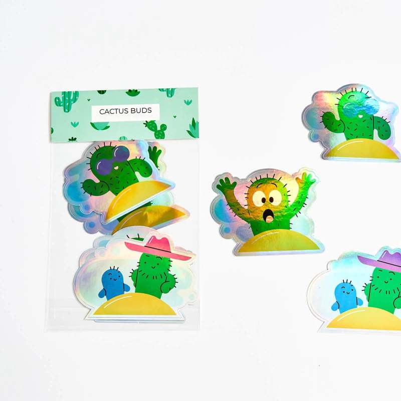 Holographic Header Sticker Packs-SPU RacetopPrint