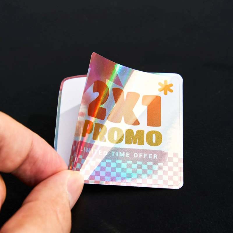 Holographic Header Sticker Packs-SPU RacetopPrint