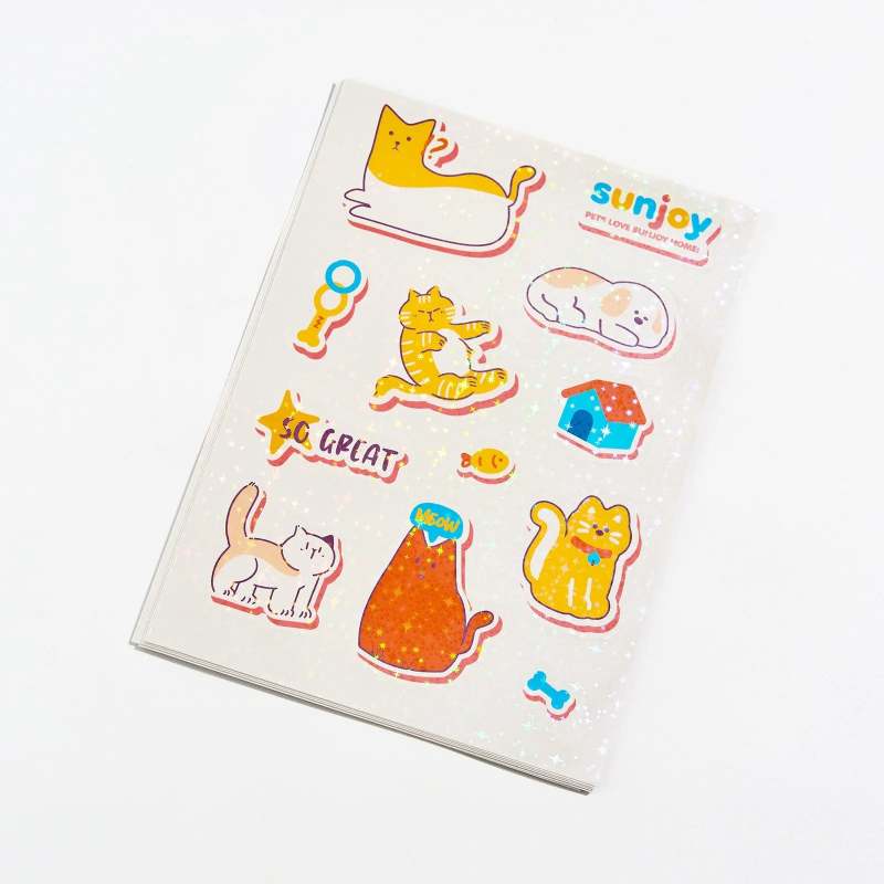 Holographic Star Sticker Sheets-SPU RacetopPrint