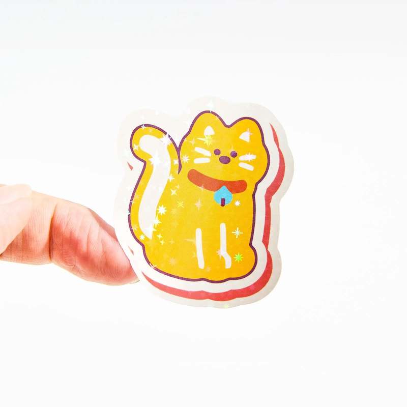 Holographic Star Sticker Sheets-SPU RacetopPrint