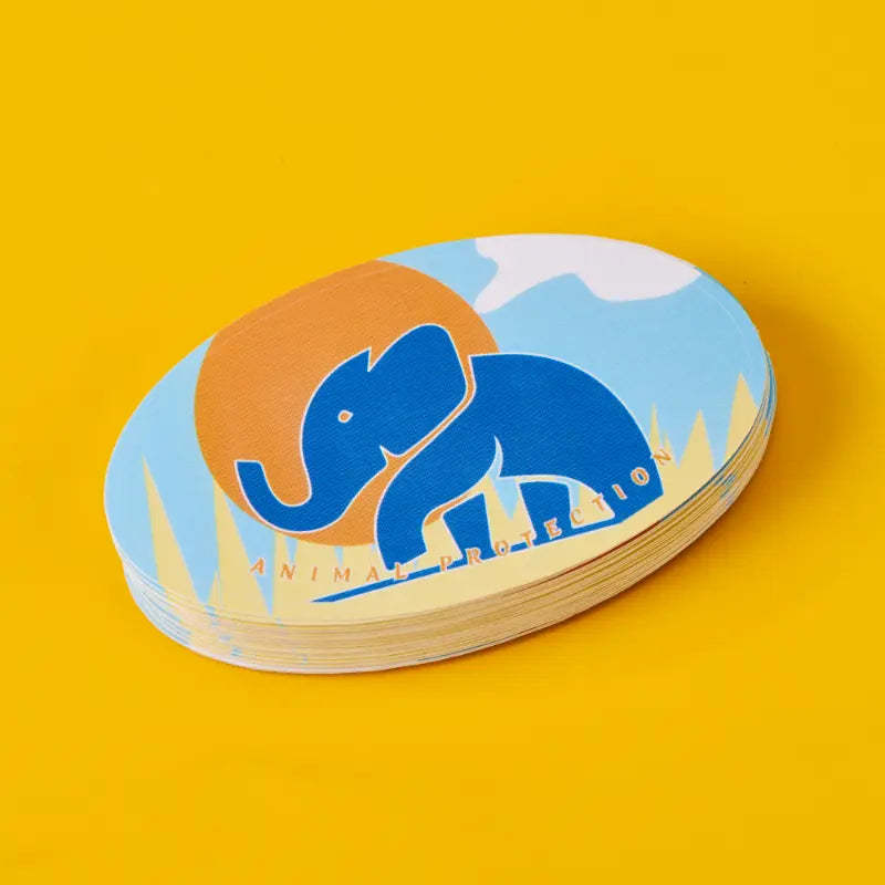 Oval Stickers - RACETOP