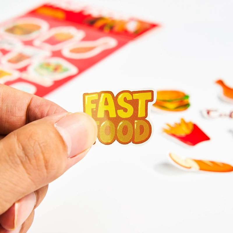 Packaged Sticker Sheets-SPU RacetopPrint