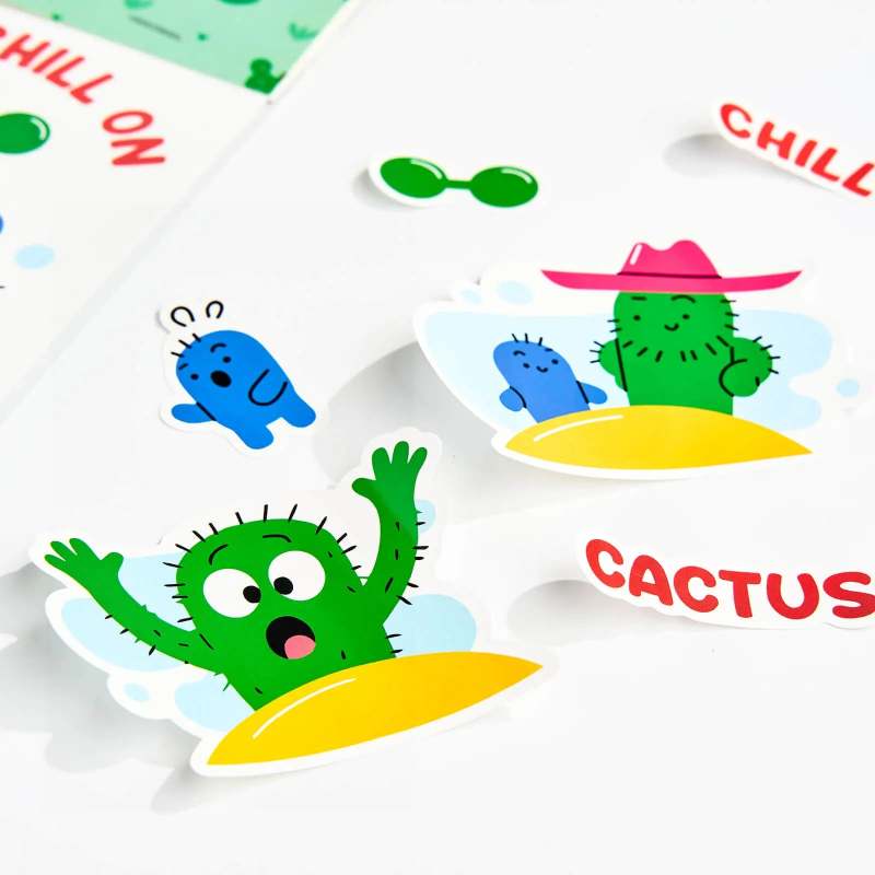 Packaged Sticker Sheets-SPU RacetopPrint