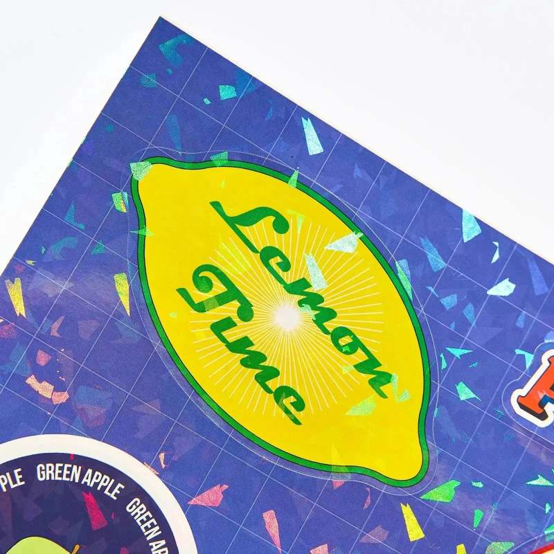 Holographic Star Sticker Sheets RacetopPrint