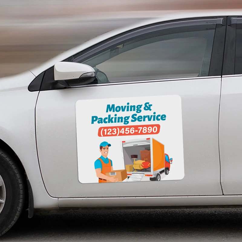 Custom Car Magnets RacetopPrint