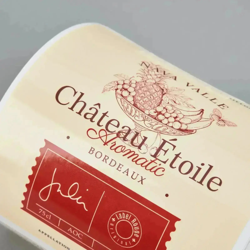 Custom Clear Roll Labels RacetopPrint