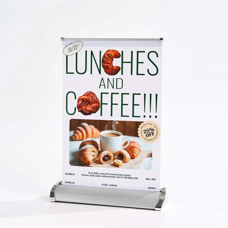Tabletop Retractable Banners-SPU RacetopPrint