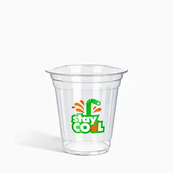 12 oz Custom Compostable Plastic Cups