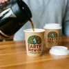 12 oz Custom Recyclable Double Wall Paper Cups For Restaurants