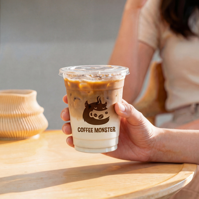 12 oz Custom Recyclable Plastic Cups