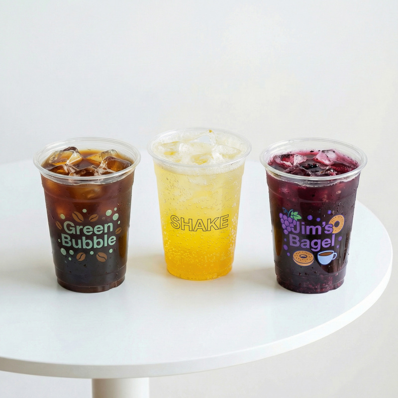 12 oz Custom Recyclable Plastic Cups