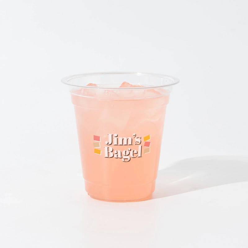 12 oz Custom Printed Cold Cups with Lid - Recyclable Plastic Cups Wholesale  | RacetopPrint