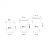 12 oz Blank Recyclable Plastic Cups-SPU RacetopPrint