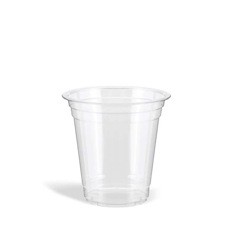 12 oz Blank Recyclable Plastic Cups-SPU RacetopPrint