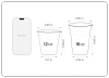 12 oz Custom Recyclable Plastic Cups