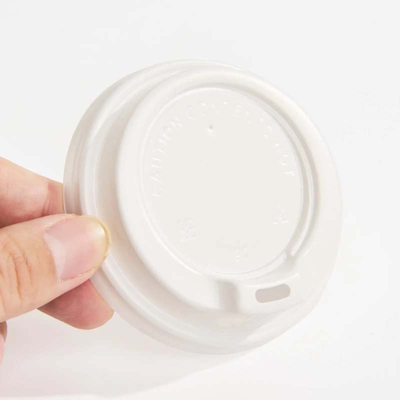 12 oz Custom Recyclable Double Wall Paper Cups with Lids-SPU RacetopPrint
