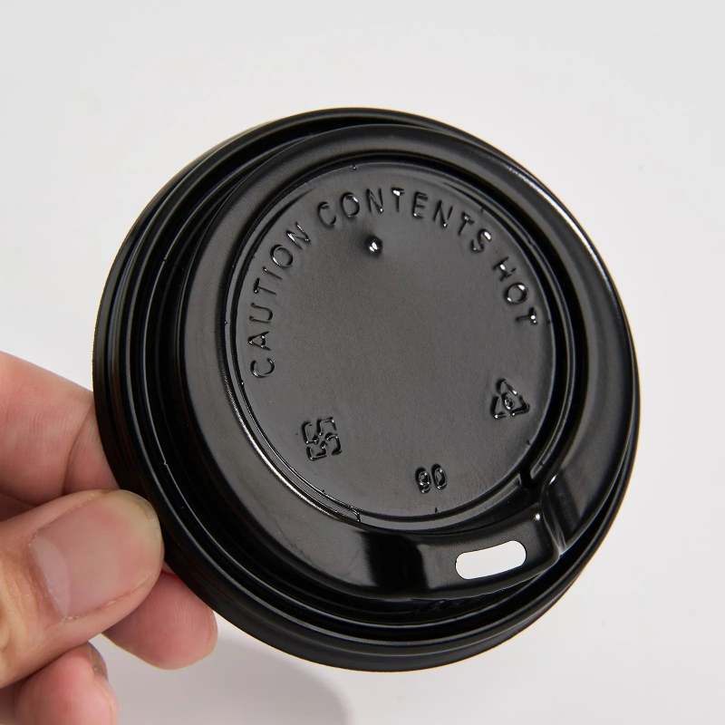 12 oz Custom Recyclable Double Wall Paper Cups with Lids-SPU RacetopPrint
