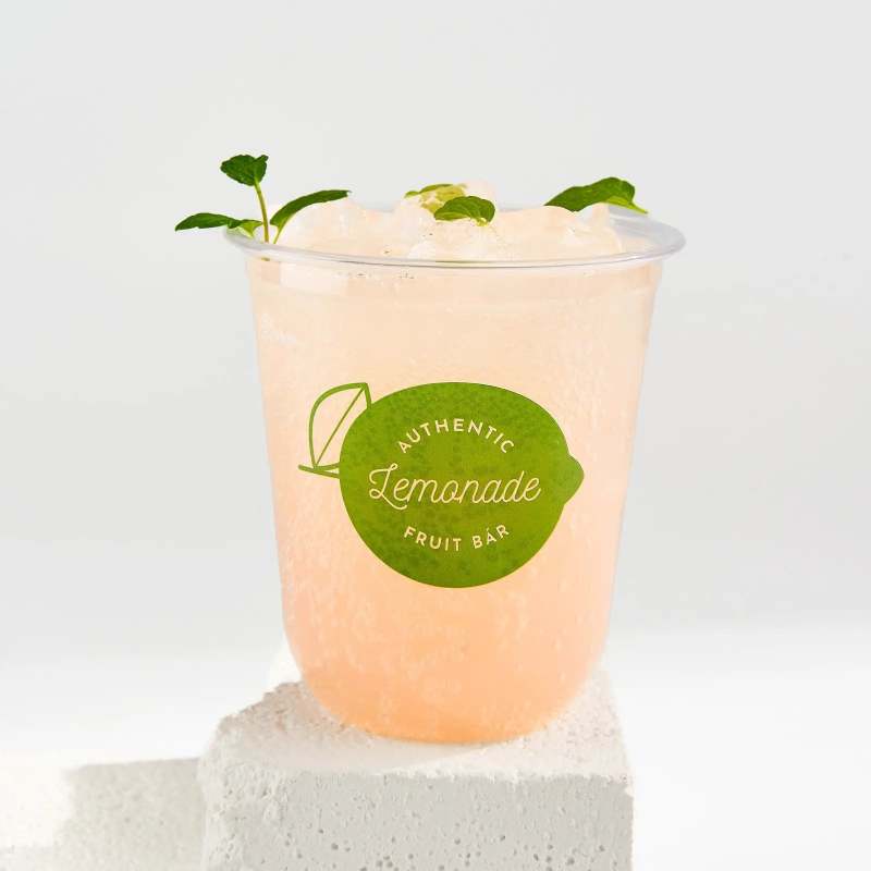 12 oz Custom Recyclable Round Bottom Plastic Cups-SPU RacetopPrint