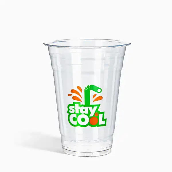 16 oz Custom Compostable Plastic Cups