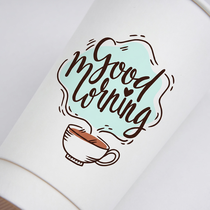 16 oz Custom Recyclable Double Wall Paper Cups