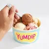 16 oz Custom Recyclable Ice Cream & Yogurt Cups