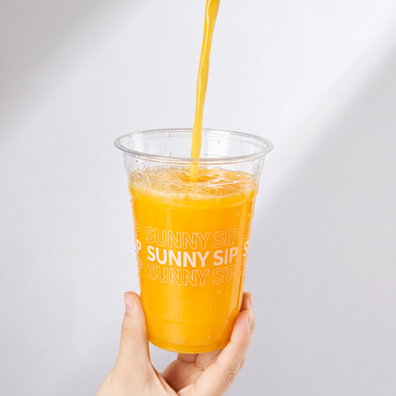 16 oz Custom Recyclable Plastic Cups
