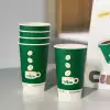 16 oz Custom Compostable Double Wall Paper Cups-SPU RacetopPrint