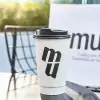 16 oz Custom Compostable Double Wall Paper Cups-SPU RacetopPrint