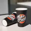 16 oz Custom Compostable Paper Cups-SPU RacetopPrint