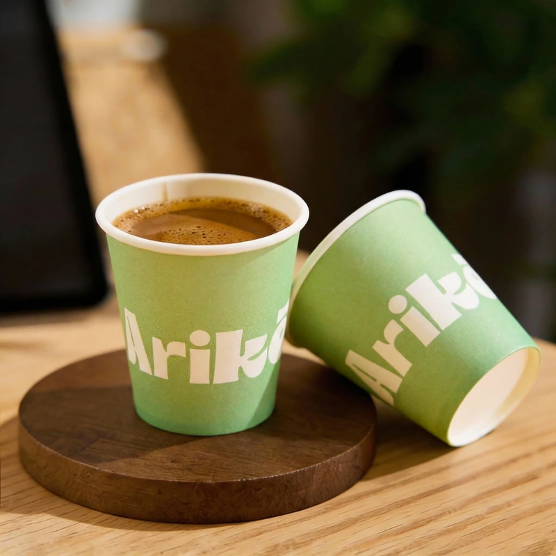 2 oz Custom Espresso Paper Cups - Disposable Coffee Cups |RacetopPrint