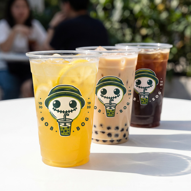 20 oz Custom Recyclable Plastic Cups