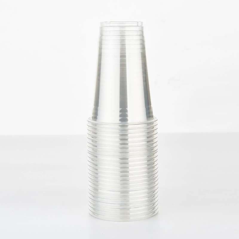 20 oz Blank Recyclable Plastic Cups-SPU RacetopPrint