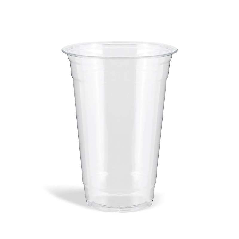 20 oz Blank Recyclable Plastic Cups-SPU RacetopPrint