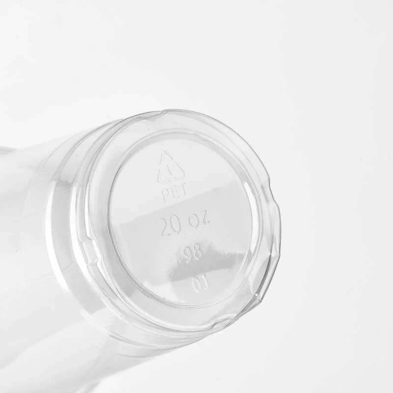 20 oz Blank Recyclable Plastic Cups-SPU RacetopPrint