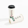 22 oz Custom Recyclable Paper Cups with Lids-SPU