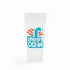 22 oz Custom Premium Recyclable PP Plastic Cups-SPU RacetopPrint