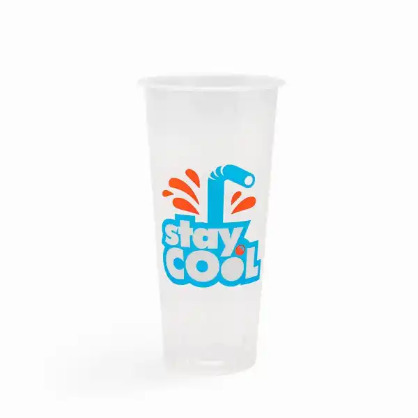 22 oz Custom Premium Recyclable PP Plastic Cups
