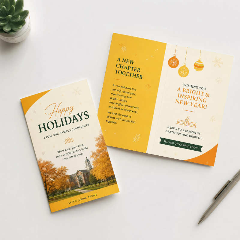 Custom Holiday Cards-SPU RacetopPrint