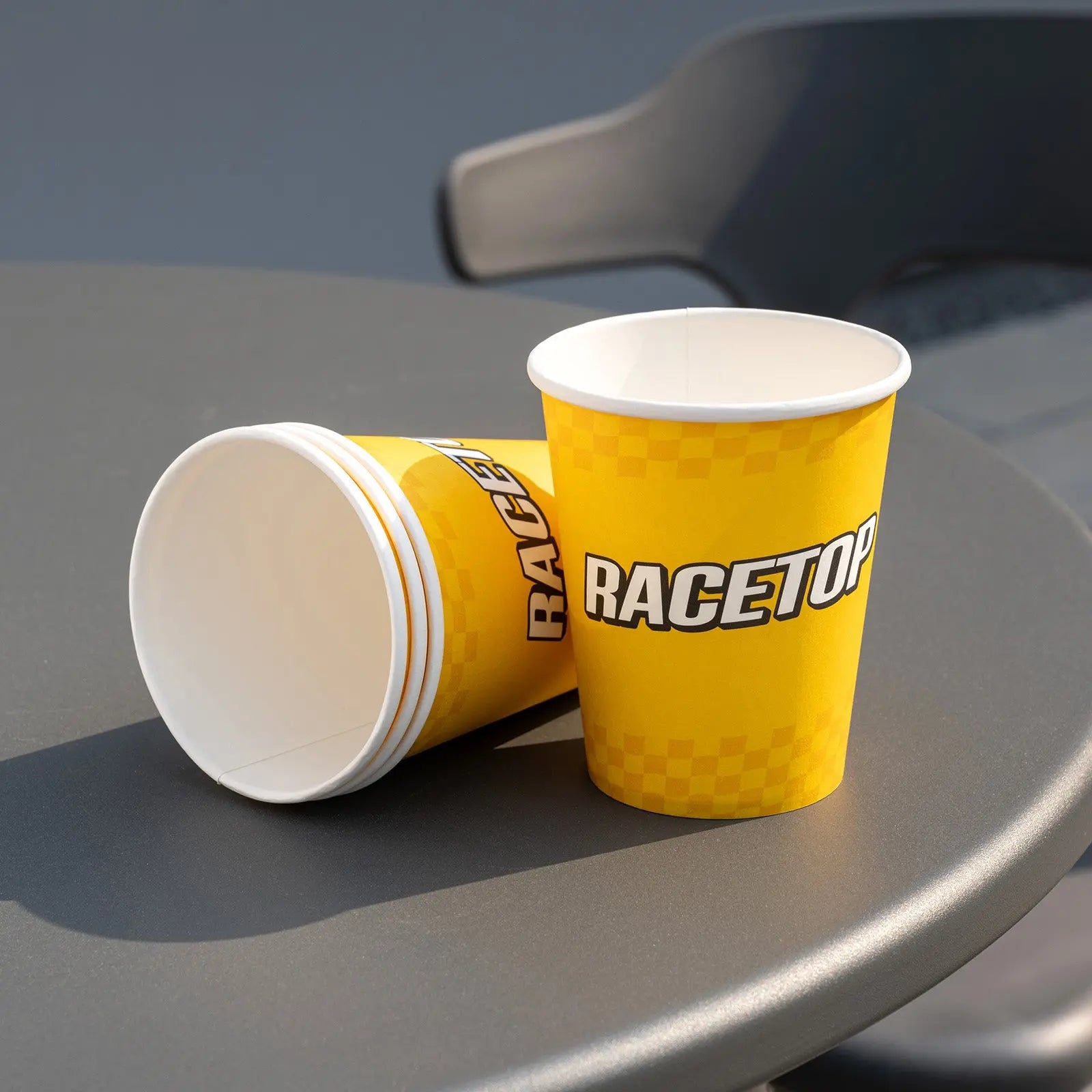8 oz Custom Recyclable Paper Coffee Cups | RacetopPrint