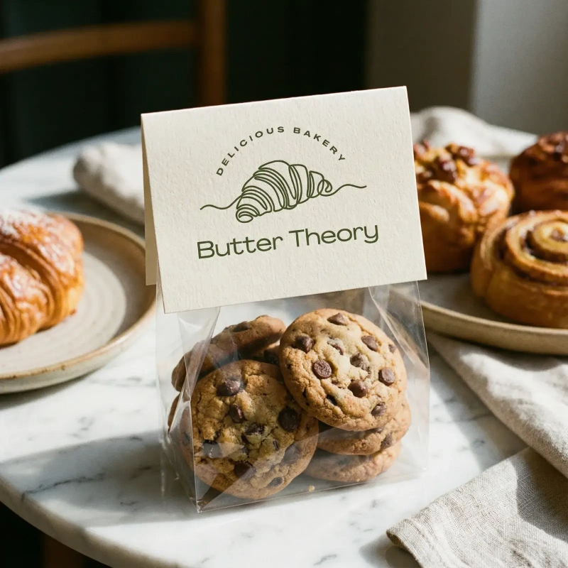 Bag Toppers  for Bakery Shop