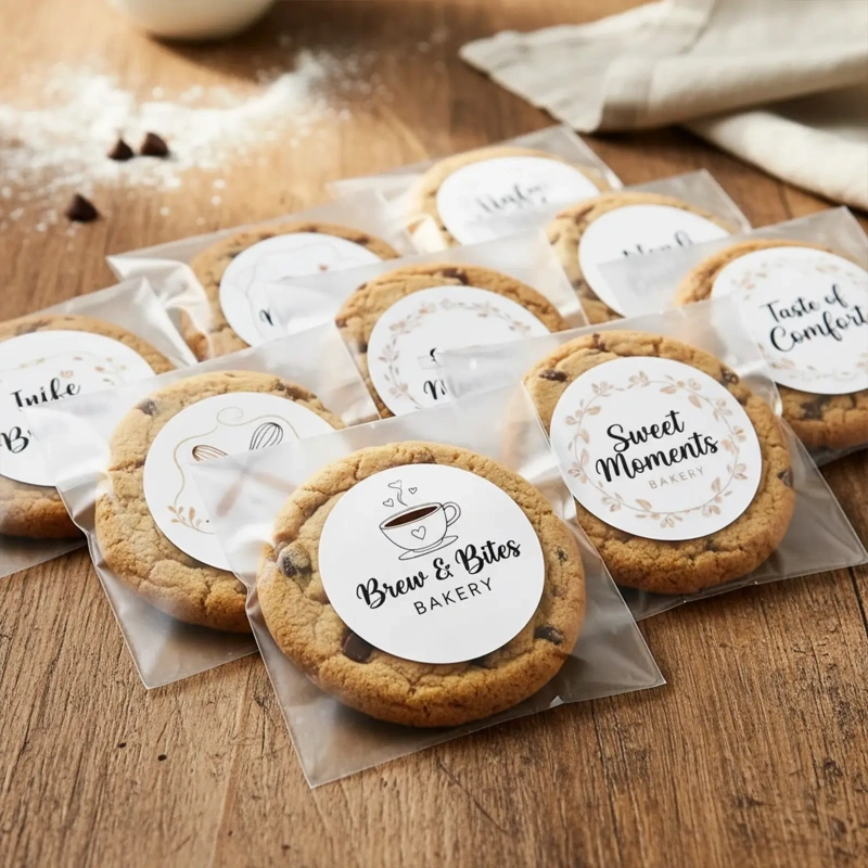 Bakery  Circle  Labels