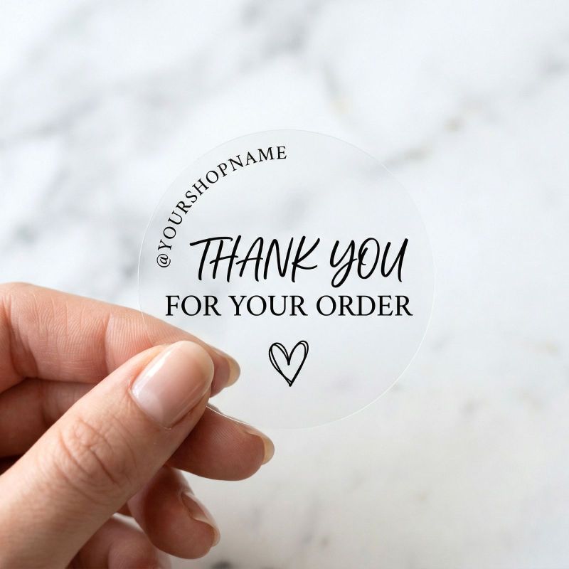 Clear Stickers