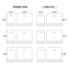 Custom Plastic Drink Carrier Bags